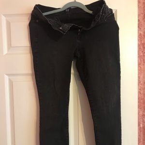 Gap Black high rise jeans